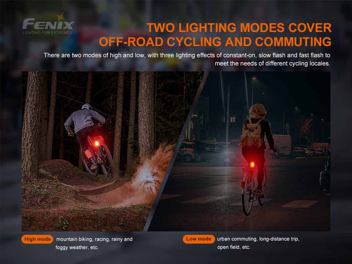 Fenix BC05R V2.0 Rechargeable Bike Taillight - Image 6