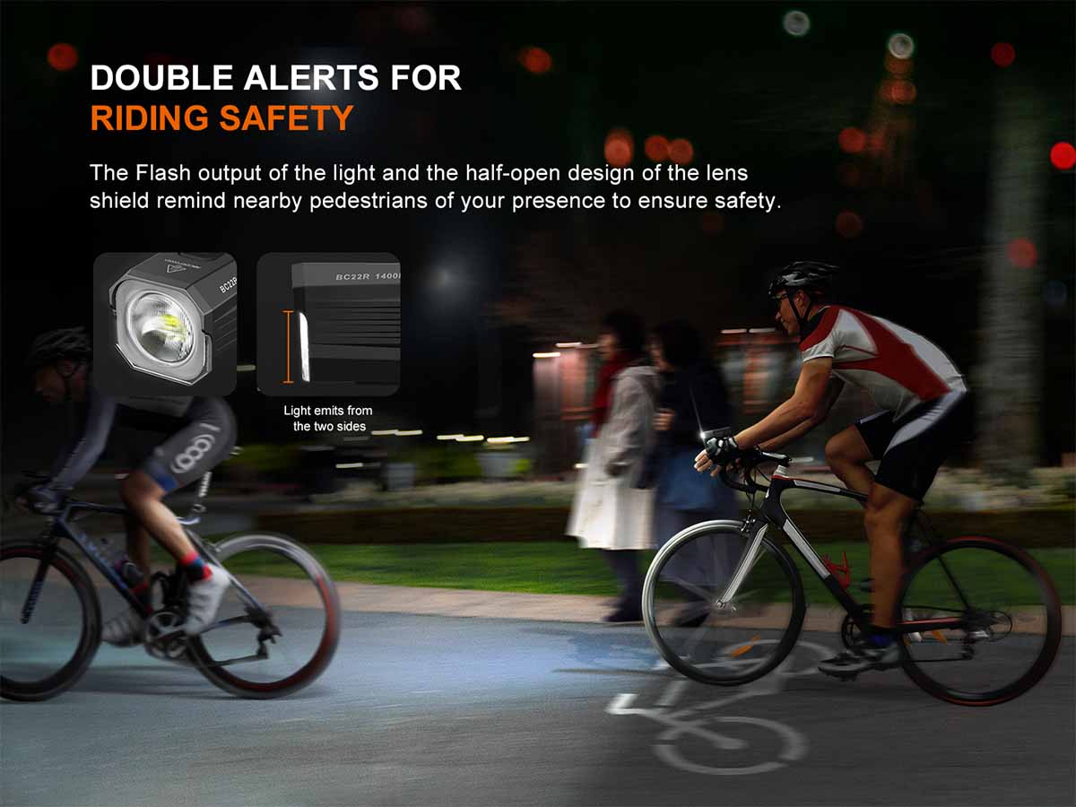 Fenix BC22R Rechargeable Bike Light - Image 8