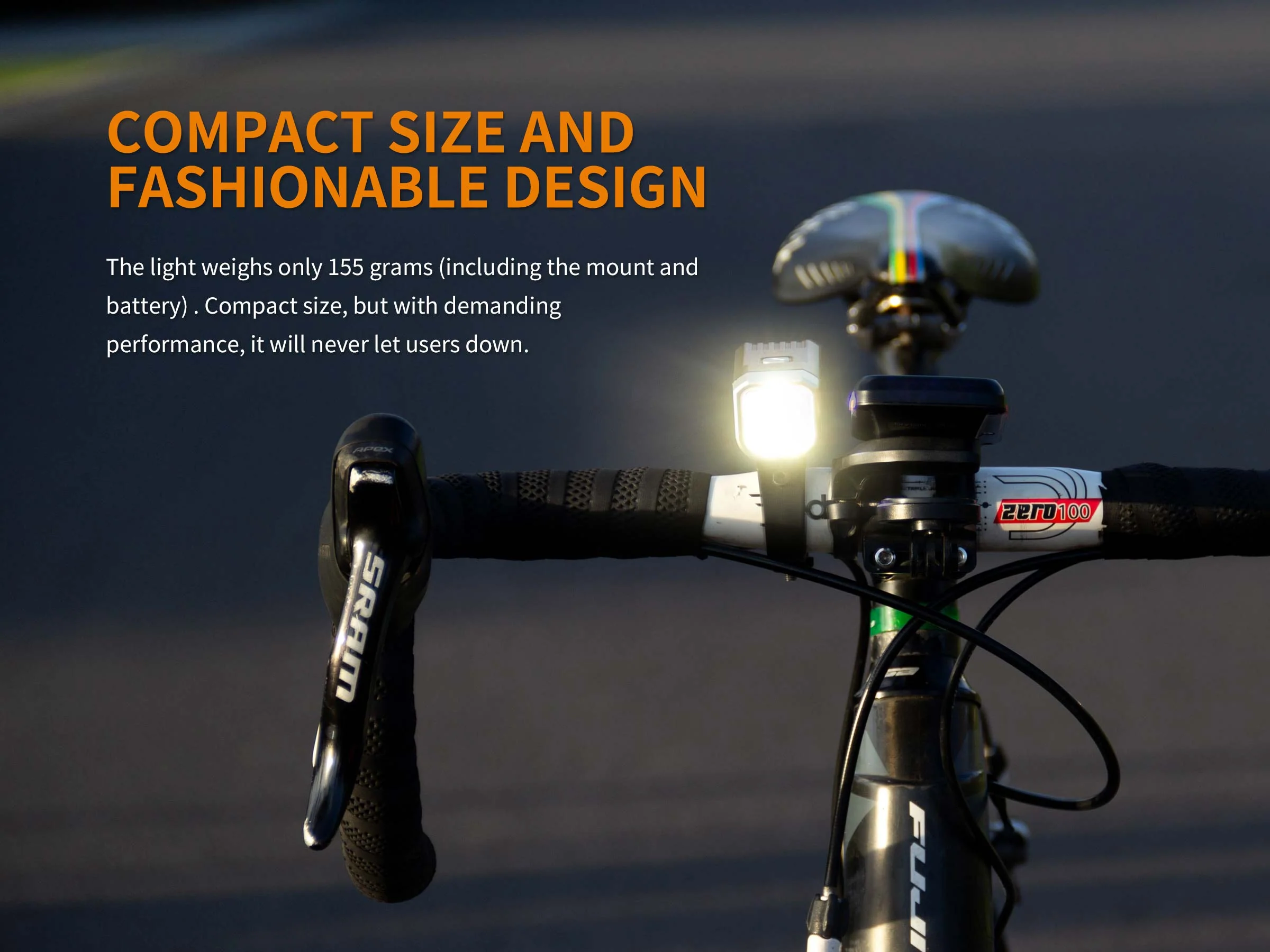 Fenix BC25R USB Rechargeable Bike Light - Image 3
