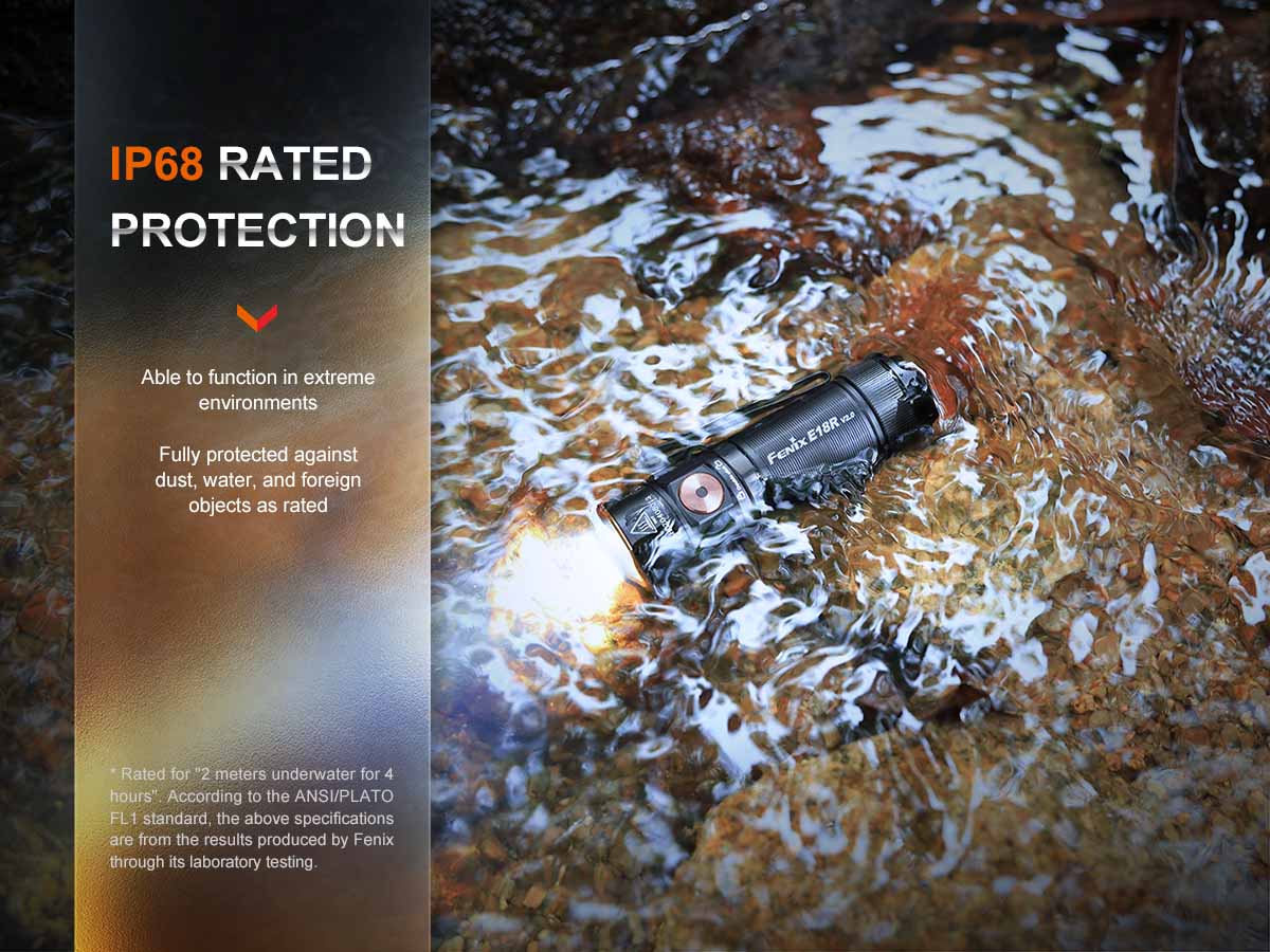 Fenix E18R V2.0 Rechargeable EDC Flashlight - Image 15