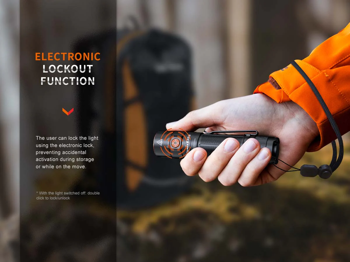 Fenix E35R Rechargeable EDC Flashlight - Maze - Image 10