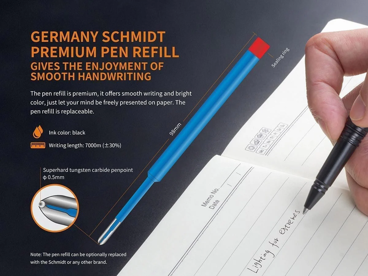 Fenix TK20R V2.0 Rechargeable Tac Flashlight with T5 Pen - Image 21