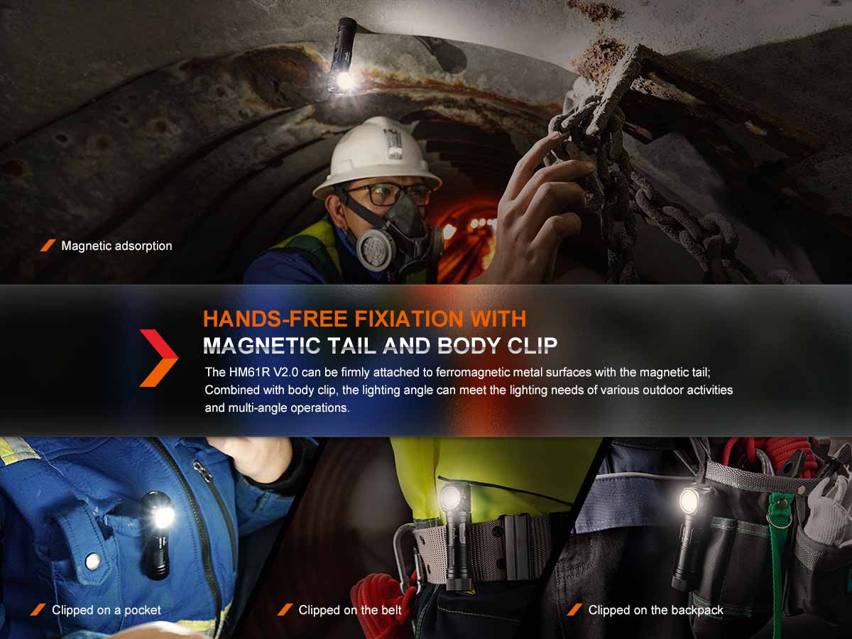 Fenix HM61R V2.0 Rechargeable Headlamp - Image 9