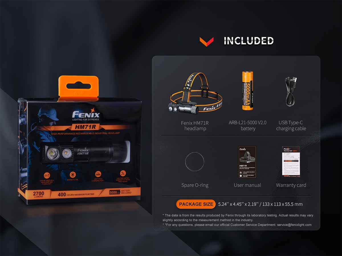 Fenix HM71R Rechargeable Headlamp - Image 16