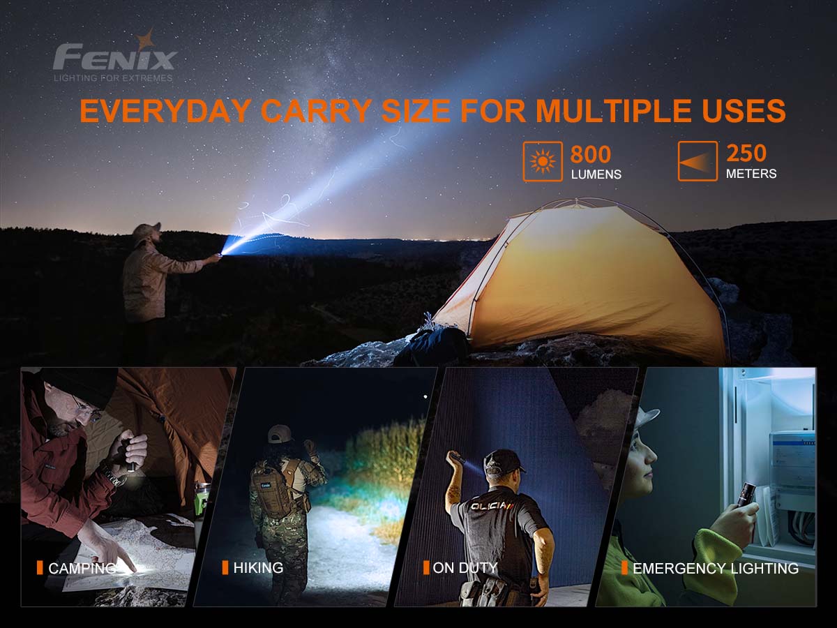 Fenix PD25R Rechargeable EDC Flashlight - Image 4