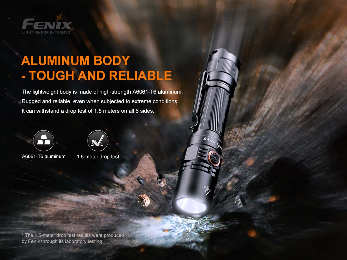 Fenix PD35 V3.0 Flashlight with Special Edition Engraved Design - Image 10