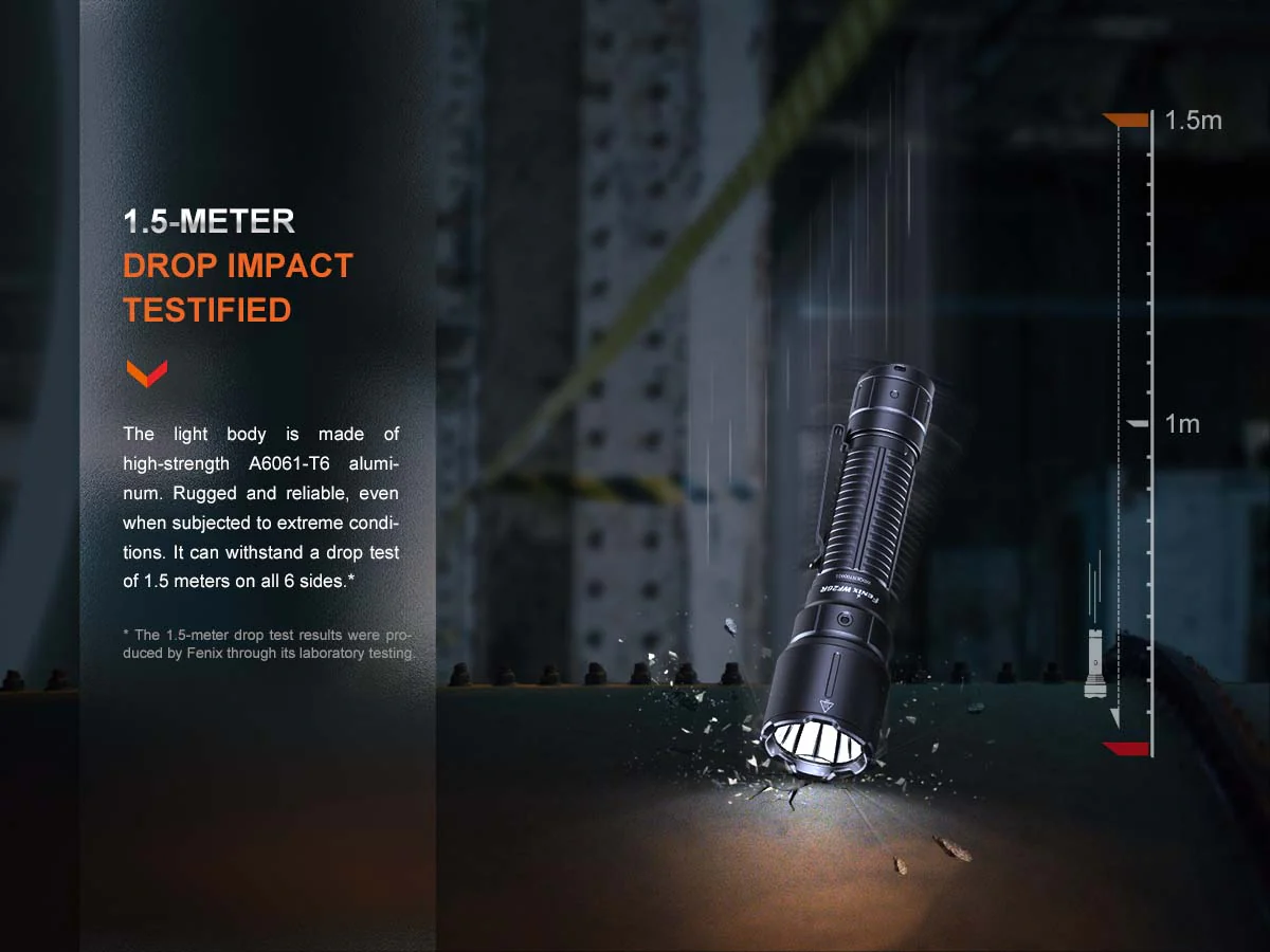Fenix WF26R Rechargeable Flashlight with Charging Dock - Image 13