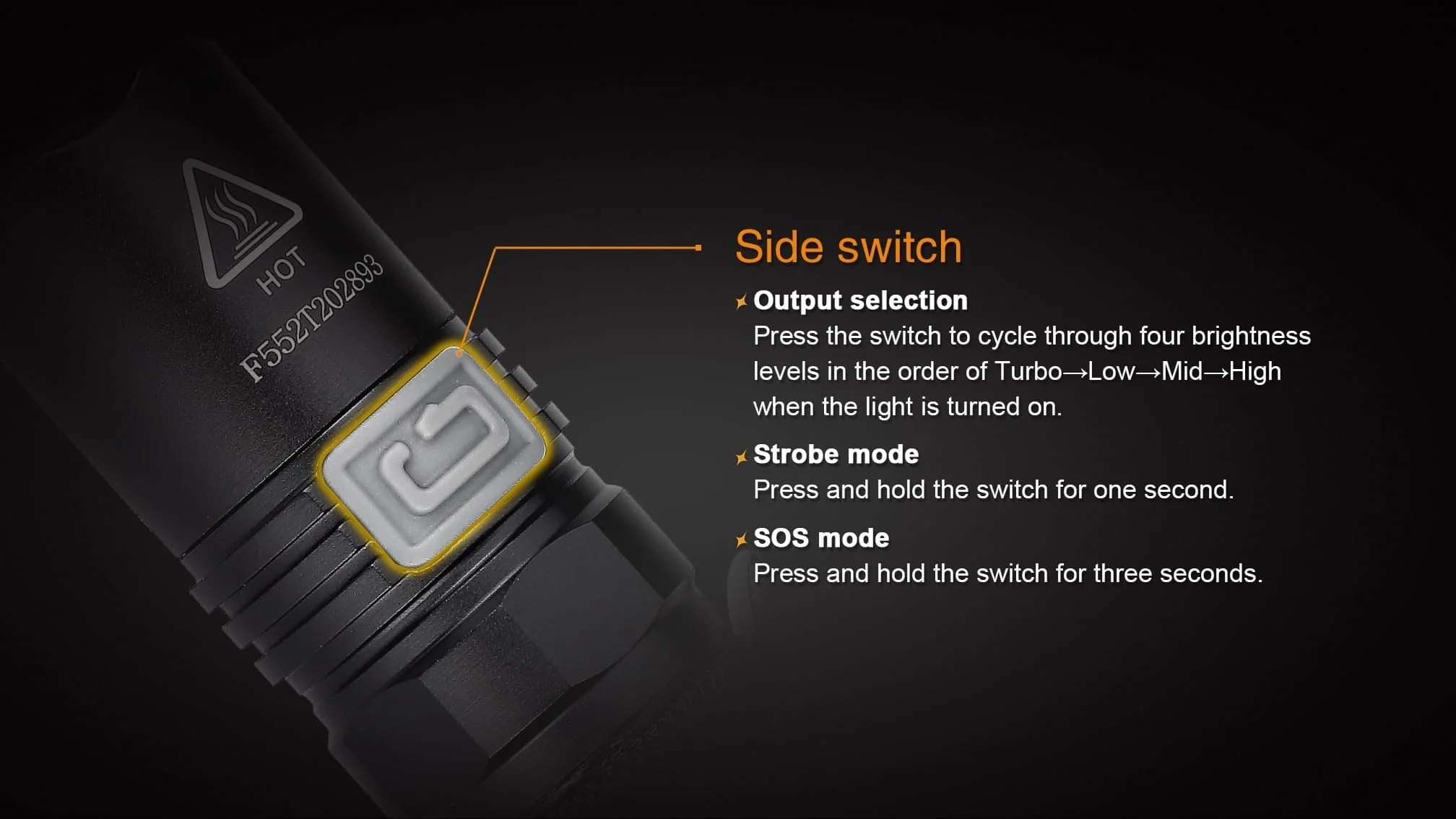 PD22UE Ultimate Edition Flashlight - DISCONTINUED - Image 4